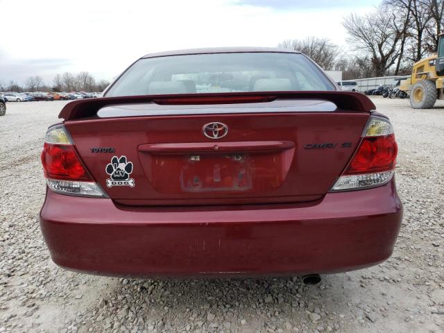 4T1BE32K45U385021 - 2005 TOYOTA CAMRY LE MAROON photo 6