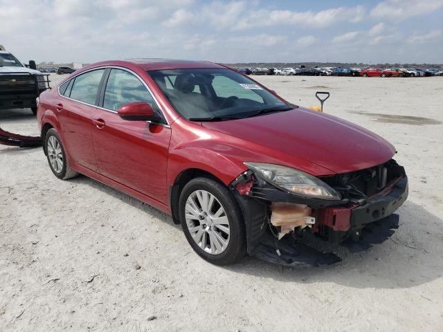 1YVHZ8CH6A5M39582 - 2010 MAZDA 6 I RED photo 4