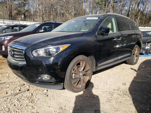 5N1AL0MM3DC305615 - 2013 INFINITI JX35 BLUE photo 1