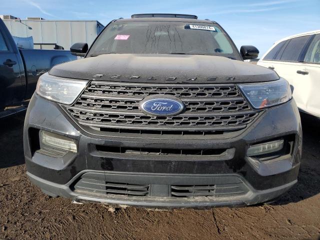 1FMSK8DH0NGB83055 - 2022 FORD EXPLORER XLT BLACK photo 5