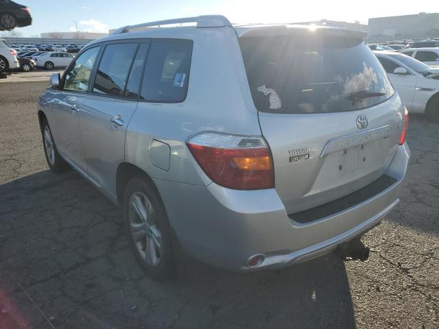 JTEES42A082036604 - 2008 TOYOTA HIGHLANDER LIMITED SILVER photo 2