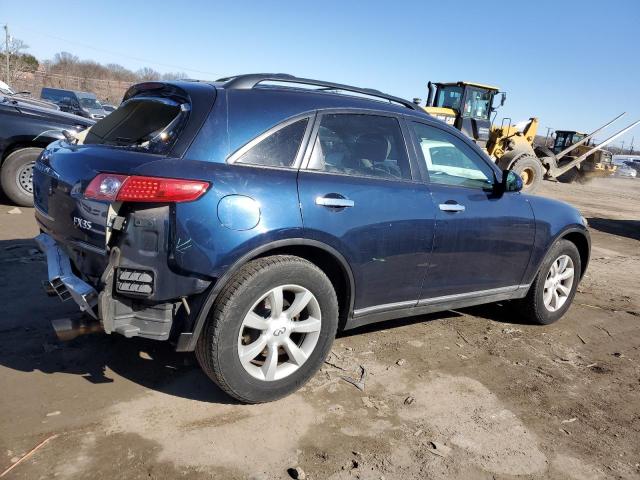 JNRAS08W45X211627 - 2005 INFINITI FX35 BLUE photo 3