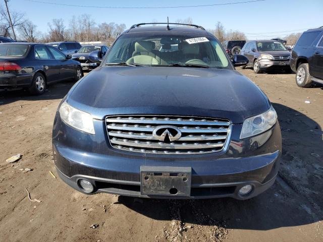 JNRAS08W45X211627 - 2005 INFINITI FX35 BLUE photo 5