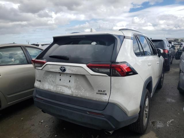 2T3RWRFV0KW024875 - 2019 TOYOTA RAV4 XLE WHITE photo 3