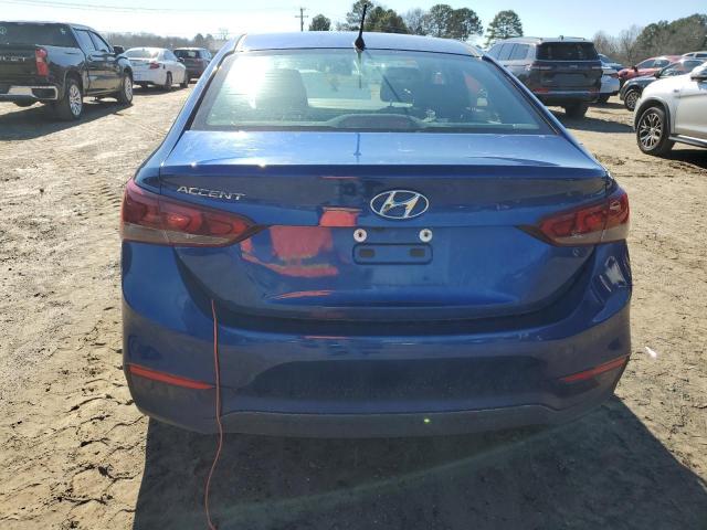 3KPC24A62ME133051 - 2021 HYUNDAI ACCENT SE BLUE photo 6