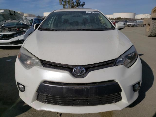 5YFBPRHE4FP225819 - 2015 TOYOTA COROLLA ECO WHITE photo 5