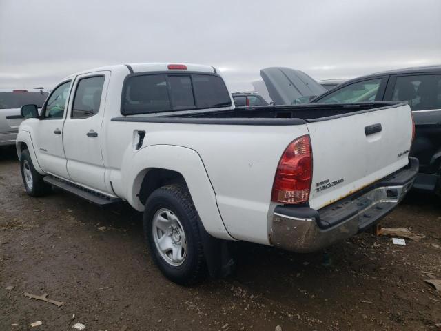 5TEMU52N56Z271382 - 2006 TOYOTA TACOMA DOUBLE CAB LONG BED WHITE photo 2