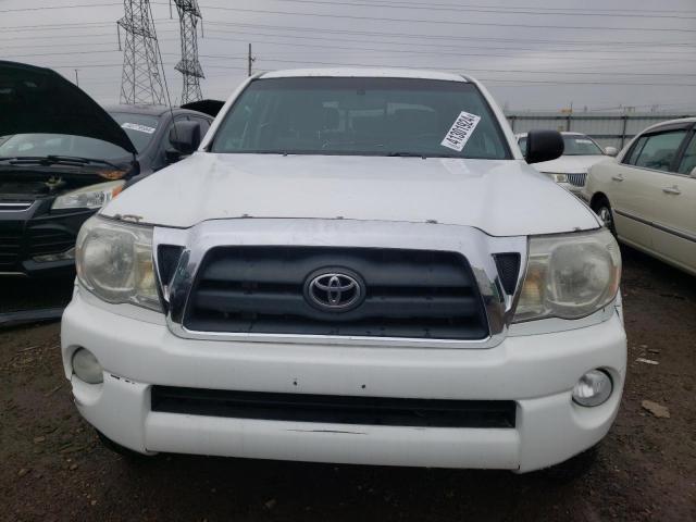 5TEMU52N56Z271382 - 2006 TOYOTA TACOMA DOUBLE CAB LONG BED WHITE photo 5