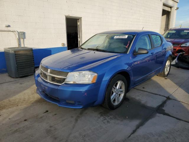 1B3LC56K18N602948 - 2008 DODGE AVENGER SXT BLUE photo 1