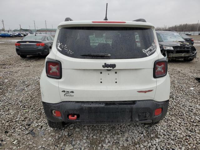 ZACCJBCT9GPE06049 - 2016 JEEP RENEGADE TRAILHAWK WHITE photo 6