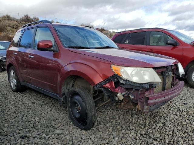 JF2SH6DC7AH912654 - 2010 SUBARU FORESTER 2.5X LIMITED BURGUNDY photo 4