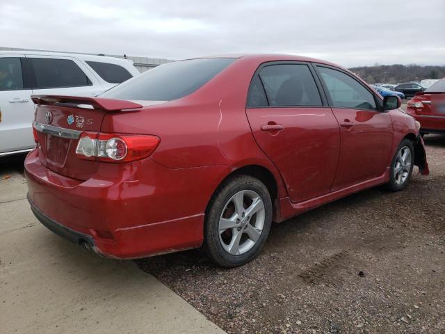 5YFBU4EE5DP095983 - 2013 TOYOTA COROLLA BASE RED photo 3