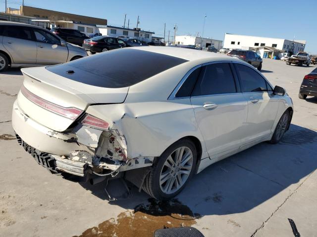 3LN6L2J99DR820976 - 2013 LINCOLN MKZ WHITE photo 3