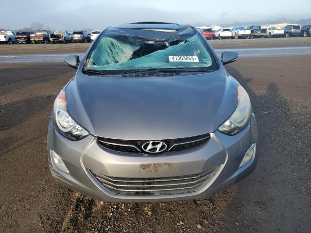 5NPDH4AE6DH305717 - 2013 HYUNDAI ELANTRA GLS SILVER photo 5