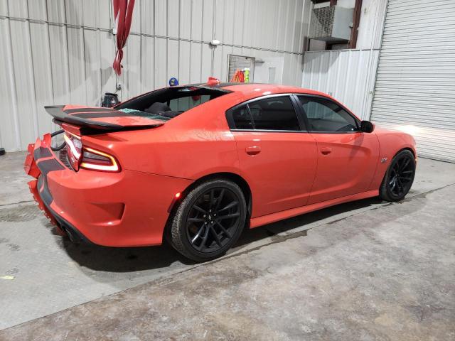 2C3CDXGJXMH526294 - 2021 DODGE CHARGER SCAT PACK ORANGE photo 3