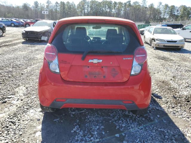 KL8CD6S9XFC732362 - 2015 CHEVROLET SPARK 1LT RED photo 6