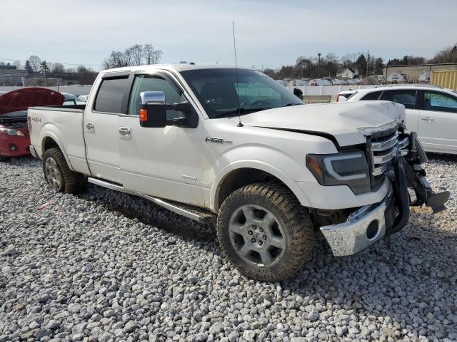 1FTFW1ET2DFC82517 - 2013 FORD F150 SUPERCREW WHITE photo 4