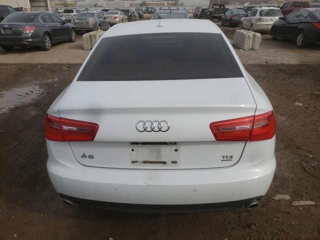 WAUFMAFC1EN013787 - 2014 AUDI A6 PREMIUM PLUS WHITE photo 6