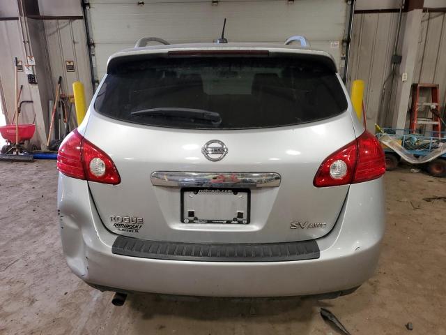 JN8AS5MVXBW688725 - 2011 NISSAN ROGUE S SILVER photo 6