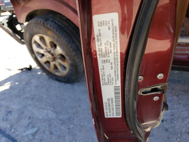 3C6UR4FJ0NG217329 - 2022 RAM 2500 LARAMIE RED photo 12