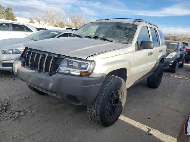 1J4GX48S04C350962 - 2004 JEEP GRAND CHER LAREDO SILVER photo 1