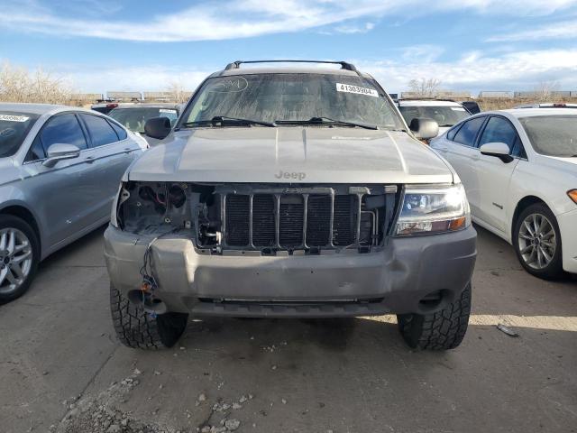 1J4GX48S04C350962 - 2004 JEEP GRAND CHER LAREDO SILVER photo 5