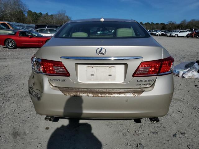 JTHBK1EG3A2387629 - 2010 LEXUS ES 350 TAN photo 6