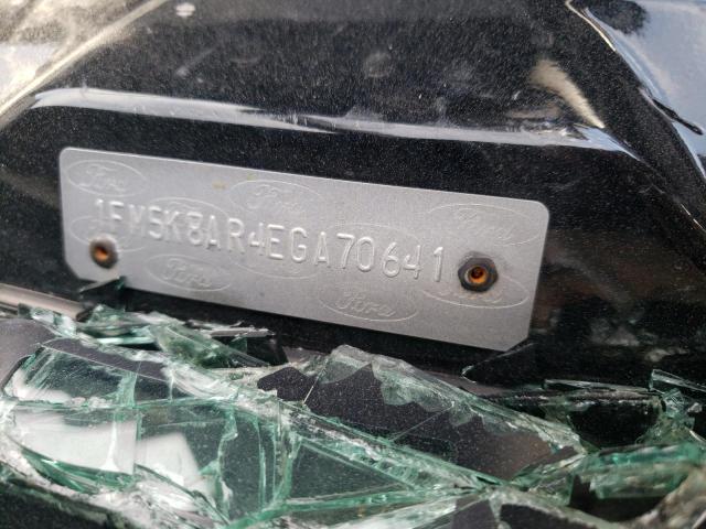 1FM5K8AR4EGA70641 - 2014 FORD EXPLORER POLICE INTERCEPTOR BLACK photo 13