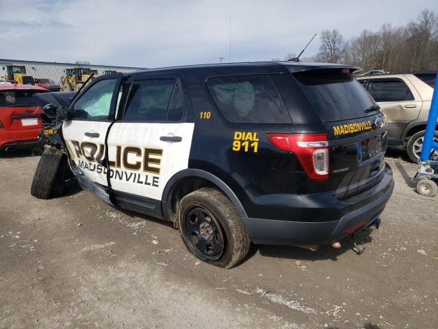 1FM5K8AR4EGA70641 - 2014 FORD EXPLORER POLICE INTERCEPTOR BLACK photo 2