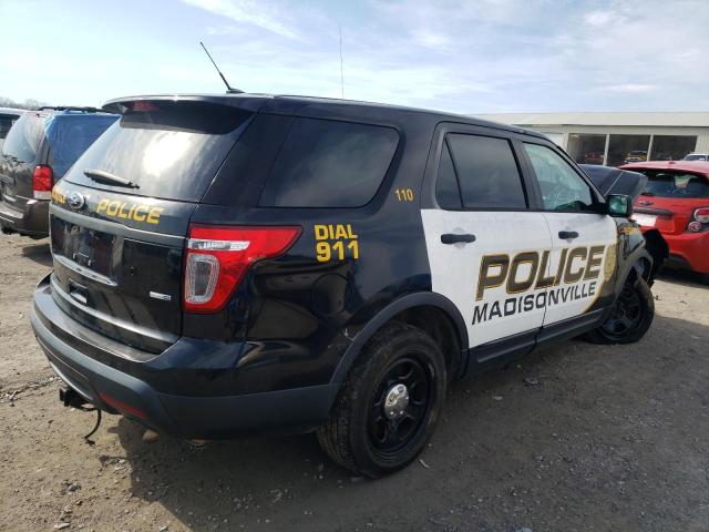 1FM5K8AR4EGA70641 - 2014 FORD EXPLORER POLICE INTERCEPTOR BLACK photo 3