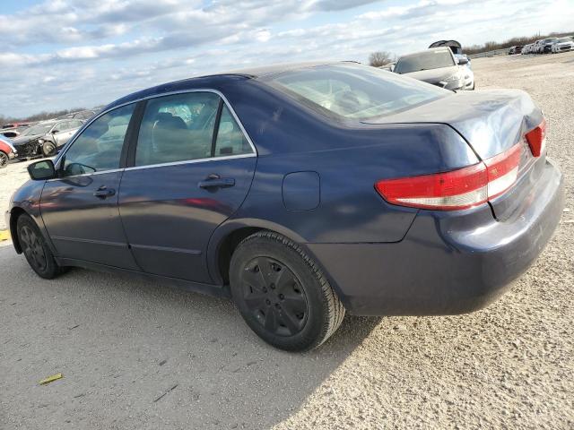 1HGCM56364A141320 - 2004 HONDA ACCORD LX BLUE photo 2