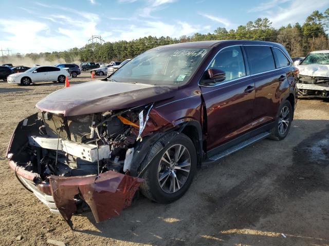 2019 TOYOTA HIGHLANDER LE, 