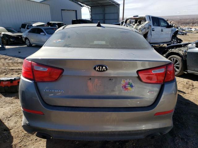 5XXGM4A77EG322338 - 2014 KIA OPTIMA LX GRAY photo 6