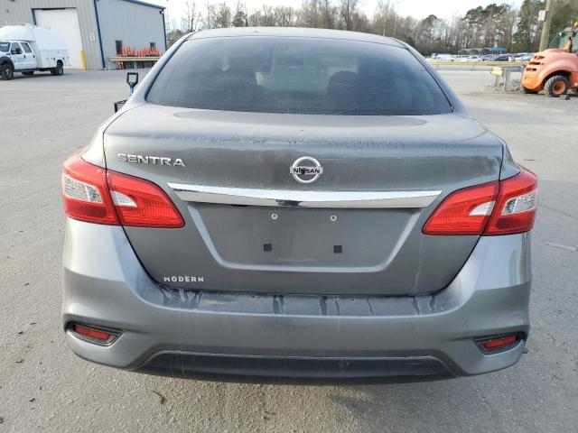 3N1AB7AP1KY266447 - 2019 NISSAN SENTRA S GRAY photo 6