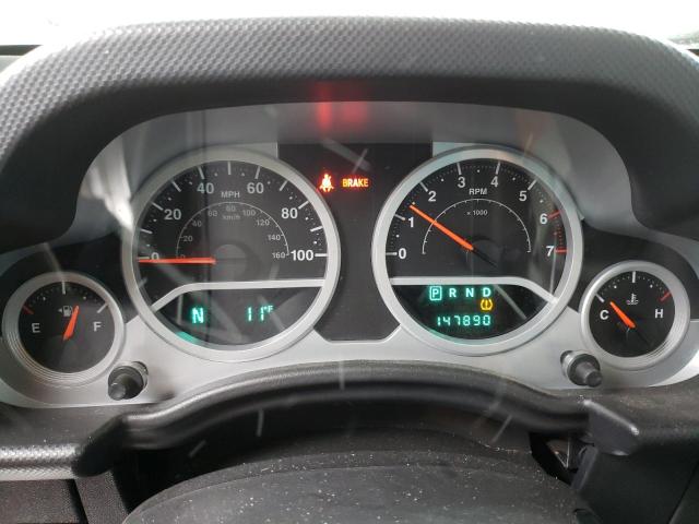 1J4BA5H10AL163631 - 2010 JEEP WRANGLER U SAHARA SILVER photo 9