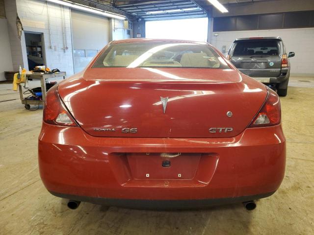 1G2ZM151664170484 - 2006 PONTIAC G6 GTP RED photo 6