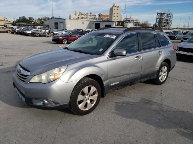 4S4BRCKC3A3380633 - 2010 SUBARU OUTBACK 2.5I LIMITED SILVER photo 1