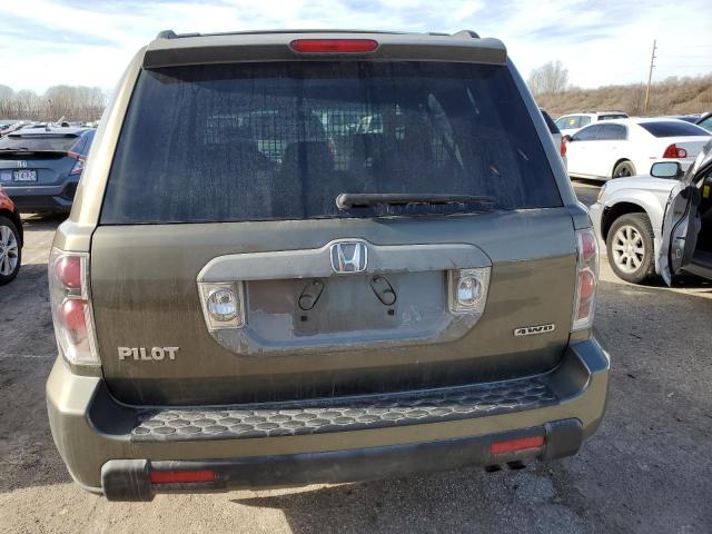 2HKYF18697H538872 - 2007 HONDA PILOT EXL TAN photo 6