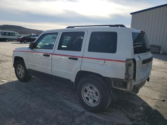 1C4NJPBB0ED925775 - 2014 JEEP PATRIOT SPORT WHITE photo 2