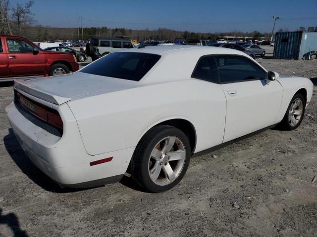 2B3CJ4DG0BH596686 - 2011 DODGE CHALLENGER WHITE photo 3