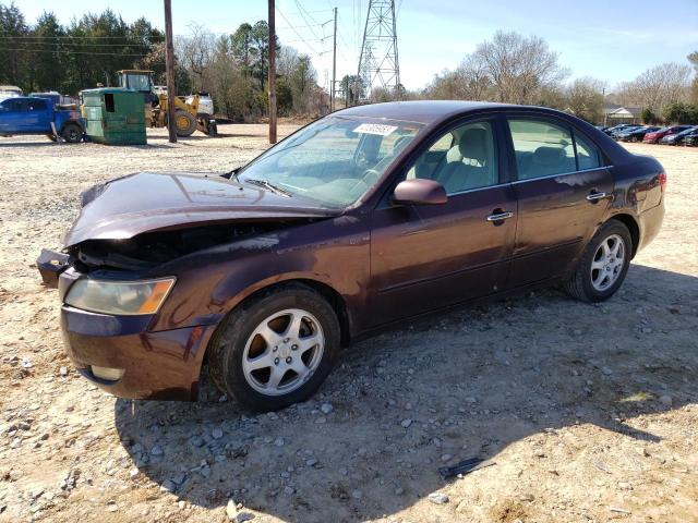 5NPEU46F76H078297 - 2006 HYUNDAI SONATA GLS BURGUNDY photo 1