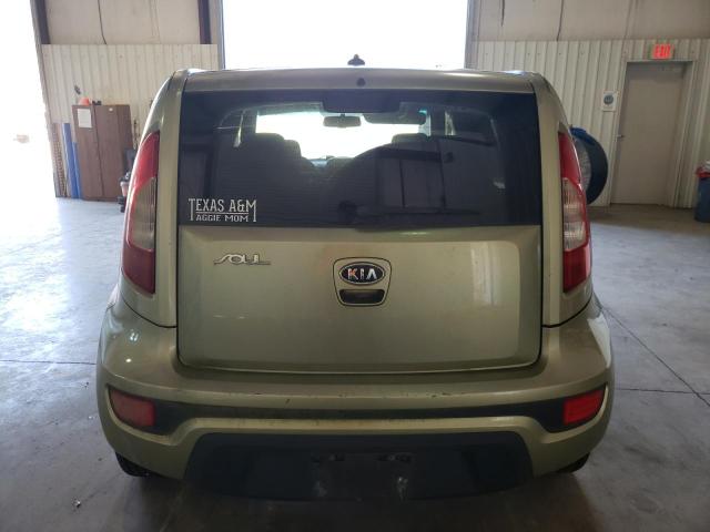 KNDJT2A58C7464425 - 2012 KIA SOUL GREEN photo 6