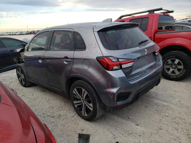 JA4AP3AU0LU001577 - 2020 MITSUBISHI OUTLANDER ES GRAY photo 2