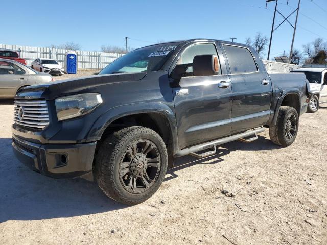 5TFAW5F15EX391399 - 2014 TOYOTA TUNDRA CREWMAX PLATINUM Schwarz Foto 1