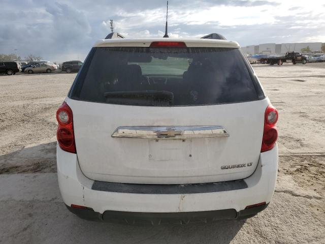 2CNFLEEW1A6405185 - 2010 CHEVROLET EQUINOX LT WHITE photo 6