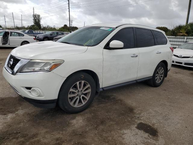 5N1AR2MN1EC656723 - 2014 NISSAN PATHFINDER S 白色 照片 1