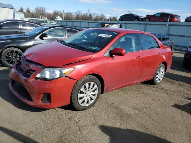 5YFBU4EE7DP140244 - 2013 TOYOTA COROLLA BASE RED photo 1