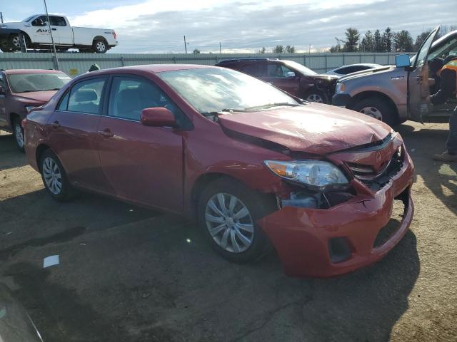 5YFBU4EE7DP140244 - 2013 TOYOTA COROLLA BASE 红色 照片 4