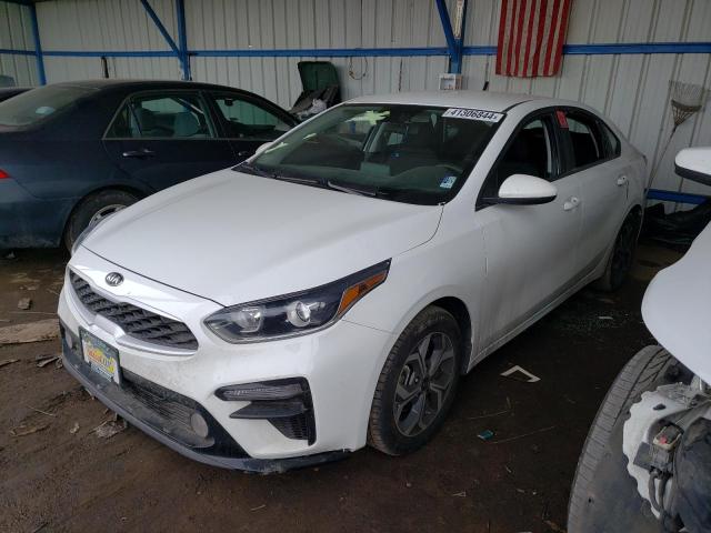 3KPF24AD0ME357849 - 2021 KIA FORTE FE WHITE photo 1