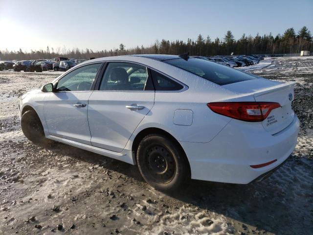 5NPE34AF3FH113329 - 2015 HYUNDAI SONATA SPORT WHITE photo 2